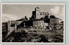 1950 Sion Sitten Gebrauchsspuren Chateau de Valere Chapelle de Tous les Saints