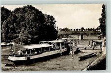 4310 Rheinfelden Foto AK Schifflände Schiff