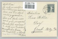 9038 Rehetobel - Kirche, Ortselansicht