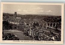 1700 Fribourg Freiburg 1922 - Zähringer Brücke Schönenberg