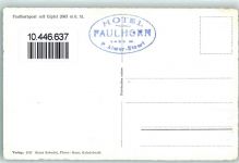 Faulhorn - Beladenen Maulesel Faulhornpost