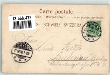 8500 Frauenfeld 1898 Lithographie Tracht