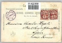 9050 Appenzell 1898 Lithographie Appenzeller Land Senner Tracht