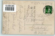 8840 Einsiedeln 1917 Gebrauchsspuren Gruss aus - Litho, Heiliger Meinrad