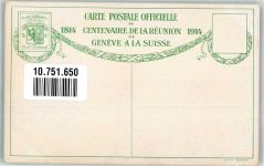 Genève Genf Nr. 1 1814-1914 Centenare de la Reunion Militär Schweiz Künstlerkarte