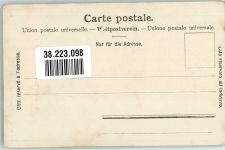 7500 St. Moritz Foto AK Schiefer Turm