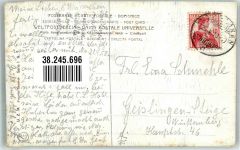 3800 Interlaken 1910 Lithographie / Künstlerkarte Ort lt. Stempel Macugnanga Iossola
