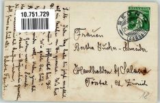 Wer nicht hören will, muß fühlen Arrestlokal Grenzdienst 1914 Militär Schweiz Foto AK