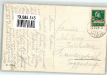 Gossau SG Bahnhof Hotel Bahnhof Schweiz 1929 Foto AK