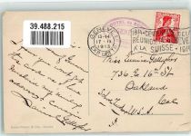 1200 Genève Genf 1913 - Quai de Mont Blanc Schwäne Segelboot