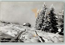 6430 Schwyz 1959 Foto AK Gasthaus Oberberg Winter