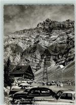 Schwägalp - Talstation und Restaurant mit Schwebebahn und Säntis