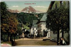 8753 Mollis 1913 - Bahnhofstrasse mit Fronapstock