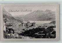 Maloja Chocolat Werbung Nr. 45 - Kursaal - AK Gute Erhaltung Suchard Schokolade