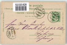 8000 Zürich 1904 Lithographie Mädchenschulhaus