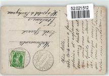 2520 La Neuveville 1909 - Pension Ort lt. Stempel