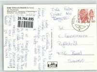 8280 Kreuzlingen 1984 - Fliegeraufnahme Schwimmbad Gasthaus Camping Fischerhaus