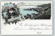 1820 Montreux - Chateau du Chatelard, Clarens