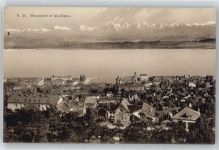 2000 Neuchâtel Neuenburg - Gesamtansicht, See