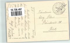 Thun Feldartillerie-Kanone 7.5 cm Fotograf Jotterand Ort lt. Feldpoststempel Eidgen. Militärschulen Militär Schweiz 1927