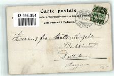 Appenzell Nr. 10 Liederkarte Tracht Suchard Schokolade 1900