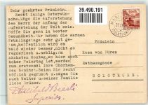 Künstlerkarte St. Niklaus von der Flue Portrait
