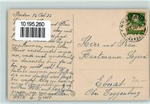 Baden Ennetbaden Künzli 1924
