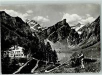 Weinfelden Gasthaus Seealpsee Alphorn 1962