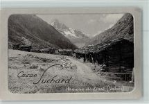 Hameau de Zinal Chocolat Werbung Nr. 8 - gute Erhaltung Suchard Schokolade