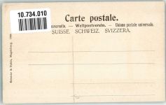 Basel Bâle Partie am Elchhaus Zoo 1900