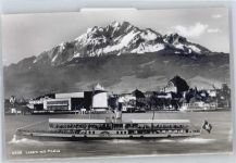 Dampfer Gallia bei Luzern AKU2 Binnenschiff