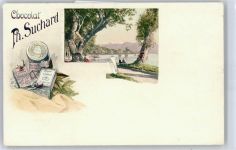 Suchard Schokolade Lithographie