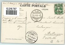 Nyon Vue generale Personendampfboot Binnenschiff 1905