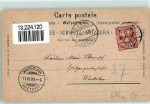 Baden Ennetbaden Schlumpf 1899 Lithographie