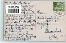 Foto Gaberell 2785 - Schafherde im Wehntal , Eckknick Gaberell 1954