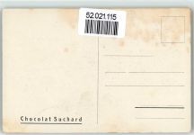 Les Maisons Blanches Suchard Suchard Schokolade Werbe AK
