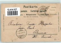 Baden Gefängnisturm Schartenfels Kurhaus Schlumpf 1902 Lithographie