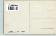 Kandersteg Serie Suchard Werbung AK Nr. 22 - Blümlisalp Suchard Schokolade