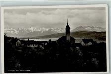 5707 Seengen - Hallwilersee Kirche Alpen