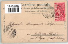 6900 Lugano 1900 Lithographie Verlag Schlumpf