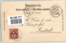 1400 Yverdon-les-Bains 1898 Foto AK