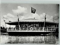 3000 Bern Berne 1954 Foto AK Cafe Merkur Pavillon