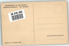 Zürich Vogelschau Dampfer Helvetia Dampfschifffahrt auf dem Zürich-See Binnenschiff Foto AK