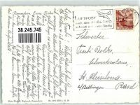 8590 Romanshorn 1947 Foto AK Ev. Kirche