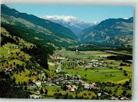 7408 Cazis 1982 Foto AK Fliegeraufnahme