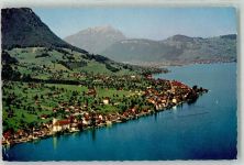 6375 Beckenried - Fliegeraufnahme Pilatus