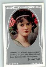 Schokolade für die Schönheit AK Stollwerck Schokolade