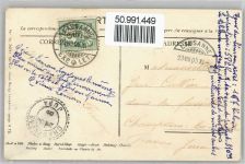 1000 Lausanne Losanna Künstlerkarte Landkarte