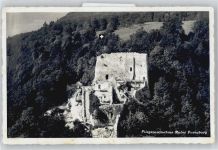 4466 Ormalingen - Ruine Farnsburg, Fliegeraufnahme
