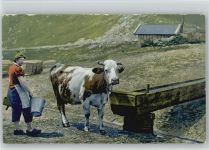 Werbung Gemix Schokolade und Pralinen - Landwirtschaft Kühe Bauer Schokolade